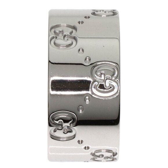 GUCCI 18k White Gold Ring - Picture 3 of 8